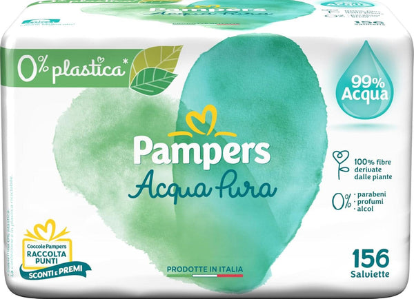 Pampers Naturello Reinigungstuch, 3 X 52 Stück