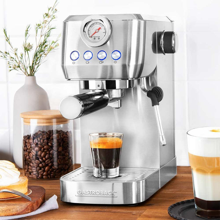 GASTROBACK #42721 Design Espresso Piccolo Pro, argintiu