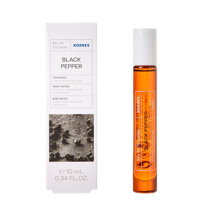 KORRES WHITE TEA Apă de toaletă pentru femei, format de călătorie, parfum floral și proaspăt pentru femei cu aromă delicată de iasomie, ideal pentru călătorii, vegan, 10 ml