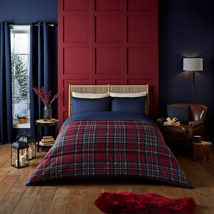 Night Lark Kuschelige Sherpa-Fleece-Decke, Klassisches Rotes Schottenkaro, 9 Tog, LuxuriÃ¶s, Flauschig, Dick Und Wendbar, Perfekt FÃ¼r Sofa, Bett, Couch, Sofa. Hypoallergen, Maschinenwaschbar, GrÃ¶ÃŸe: