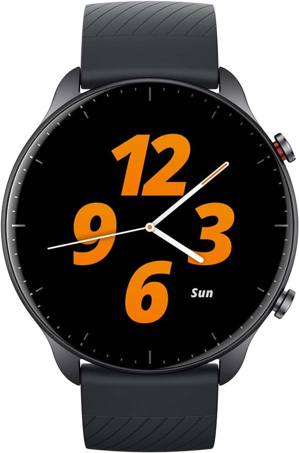 Amazfit [versiunea 2022] GTR 2 46mm smartwatch cu apeluri Bluetooth, 3 GB de stocare a muzicii, ceas sportiv cu 90 de moduri sportive, monitorizarea ritmului cardiac și SpO2, funcționează cu Alexa