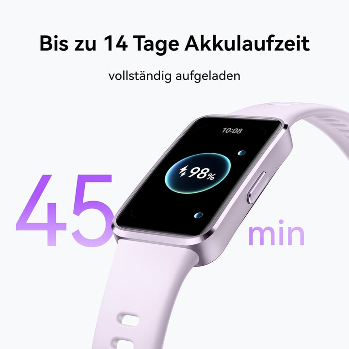 HUAWEI Band 10 Smartwatchï¼Œ Urmărire fitness cu suportKI, Analiză profesională a somnuluiï¼ŒMedia variabilității ritmului cardiac (HRV) în timpul somnului, Autonomie până la 14 zile, iOS & Androidï¼ŒBlack