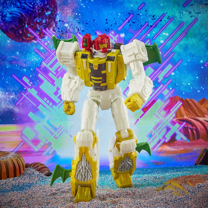 Jucărie Transformers Generations Legacy 17.5 cm Large Voyager G2 Universe Jhiaxus figurină de acțiune, pentru copii cu vârsta de peste 8 ani