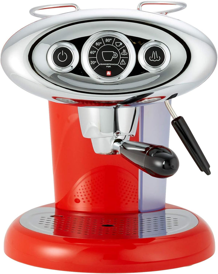 Cafea Illy, aparat de cafea pentru capsule Iperespresso X7.1 roșu