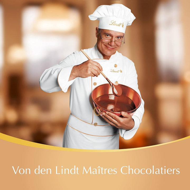 Lindt Schokolade LINDOR Mischung | 137 G Beutel | Ca. 10 Kugeln Mit Zartschmelzender Füllung in Den Sorten Milch, Dunkel 60%, Weiß, Haselnuss | Pralinen-Geschenk| Geschenk