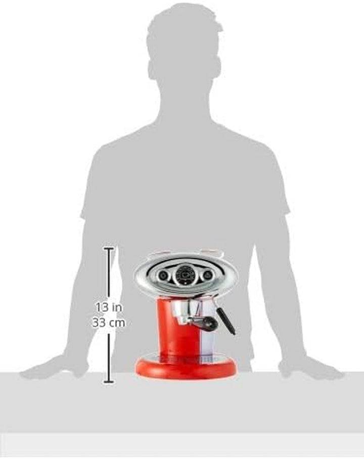 Cafea Illy, aparat de cafea pentru capsule Iperespresso X7.1 roșu