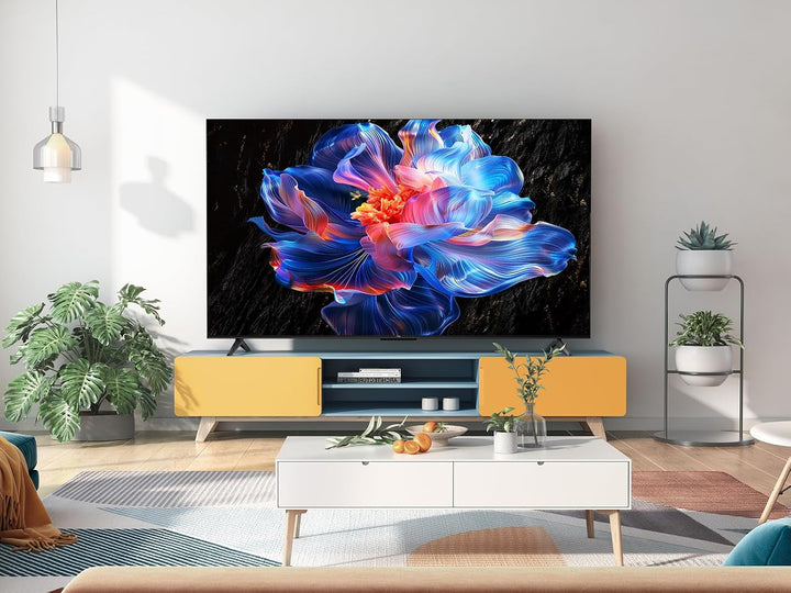 TCL 43V6C 43 Zoll Direct LED TV, 4K HDR Fernseher, Smart TV Mithilfe Von Google TV (Dolby Audio, Motion Clarity, Kompatibel Mit Google Assistant & Alexa)