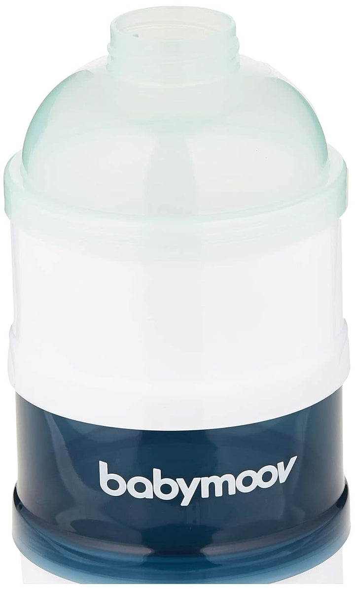 Babymoov Milchpulver-Portionierer, Arctic Blue, 4 Fächer