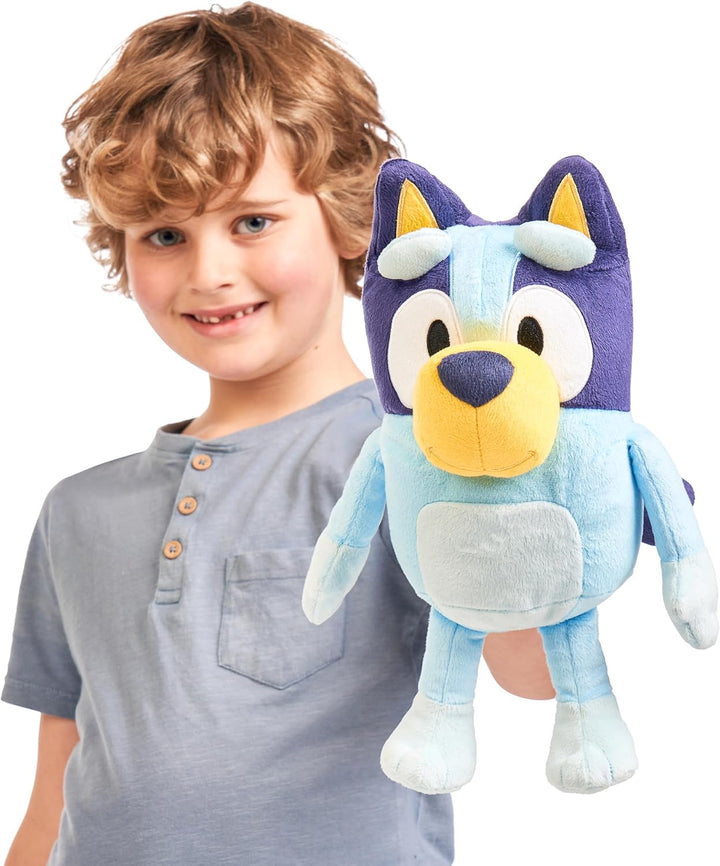 Jucărie de pluș Bluey cu efecte sonore, jucărie de pluș funcțională, jucărie de pluș interactivă, jucărie de pluș vorbitoare, jucărie de pluș (33 cm)