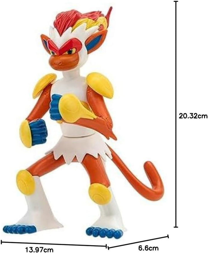 Pokémon Pokemon Figura Infernape Panferno - 11 Cm Figuri - Noul Val 2024 - Official Pokemon Toy