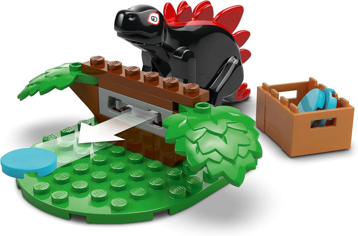 LEGO Marvel Showdown at the Treehouse: Spidey-Rex Vs. Gobby-Raptor, Set de construit și jucat cu dinozauri, cadou cu dinozauri de jucărie pentru băieți și fete cu vârsta peste 4 ani, Spidey și super prietenii săi 11200