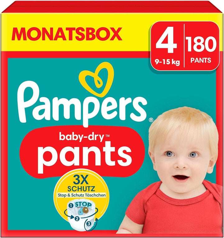 Pampers Windeln Pants Größe 5 Baby-Dry, 160 Windeln, 12Kg-17Kg, 360° Fit Hilft, Auslaufen Zu Verhindern