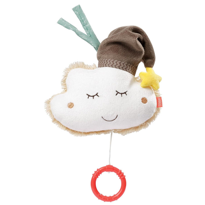 Fehn music box baby sleep aid cloud - jucărie de pluș cu melodie blândă de ajutor pentru somn "Schlaf Kindlein schlaf" - jucărie pentru copii pentru mers și acasă - jucărie muzicală pentru bebeluși și copii mici Jucarii Bebe Naty Shop