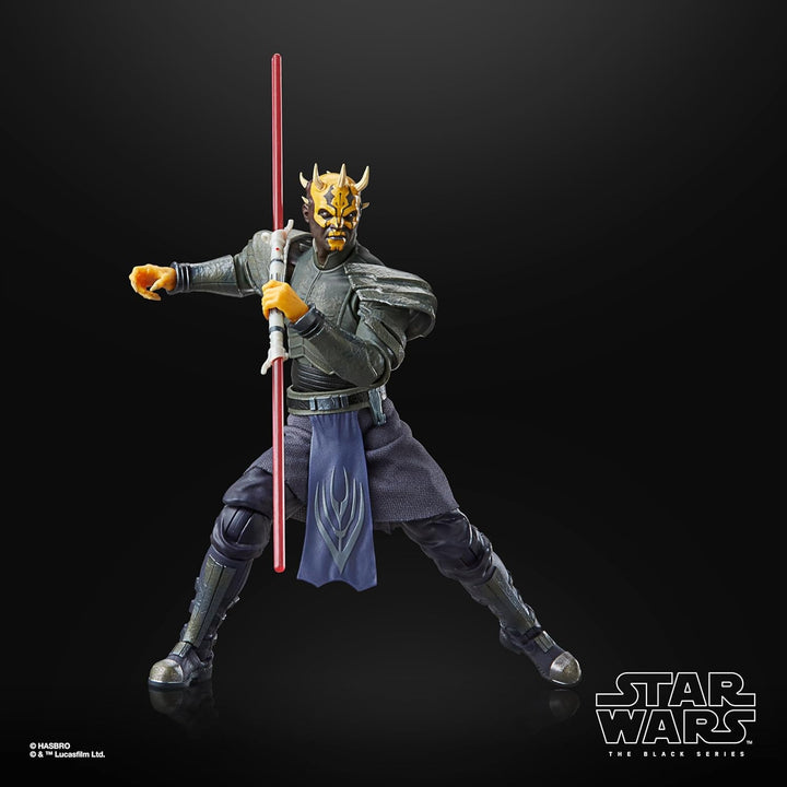 Star Wars Seria Neagră Savage Opress, Star Wars: Războiul Clonelor Deluxe Personaj de colecție (15 Cm)