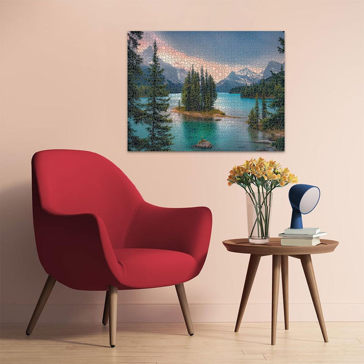 Ravensburger Puzzle 16714 - Spirit Island Canada - puzzle jigsaw de 2000 de piese pentru adulți și copii de peste 14 ani, puzzle peisaj cu motivul Canada