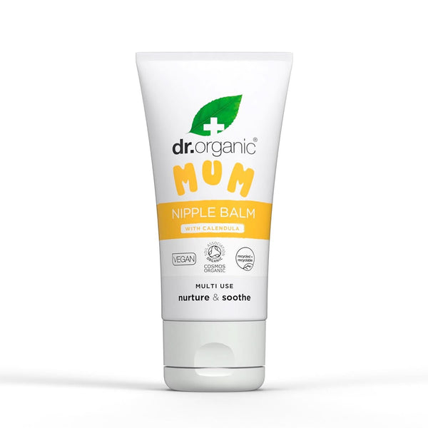 Dr Organic Brustwarzenbalsam Mit Calendula, Lanolin, Natürliche Linderung, Bei Wunden & Rissigen Brustwarzen, Stillend, Beruhigend, Vegan, Tierversuchsfrei, Paraben- & Sls-Frei, Biozertifiziert, 30Ml