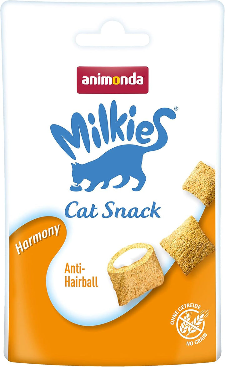 Animonda Milkies Selection (20 cupe À 15 G), lapte de pisică ușor digerabil pentru pisici adulte, pachet valoric practic cu 20 de cupe de lapte de pisică, gustare cu lapte fără soia și zahăr