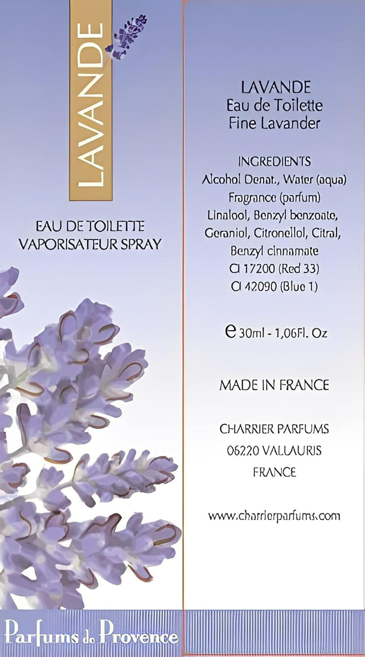 Spoof Fragrances Gama de produse Provence Spray- Apa de Toaleta, Lavanda, Aromatique, 30 Ml