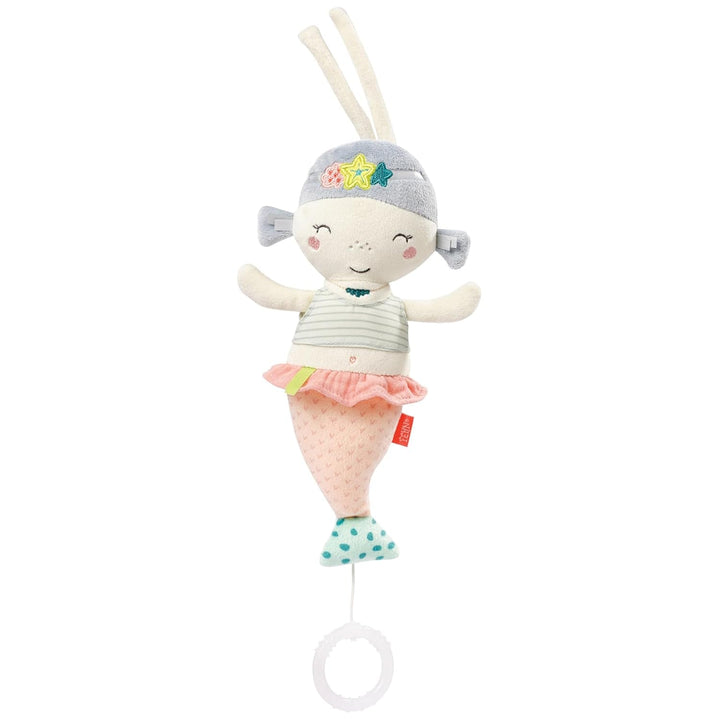 Fehn music box baby sleep aid cloud - jucărie de pluș cu melodie blândă de ajutor pentru somn "Schlaf Kindlein schlaf" - jucărie pentru copii pentru mers și acasă - jucărie muzicală pentru bebeluși și copii mici Jucarii Bebe Naty Shop Sirenă