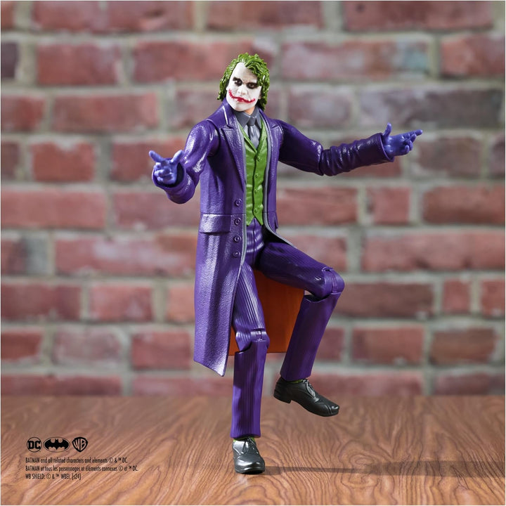 DC Comics the Dark Knight - Joker Action Figure Cunoscut din legendara trilogie the Dark Knight în 30cm. De la 3 ani