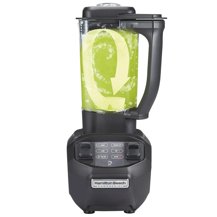 Hamilton Beach Commercial® Rio® Drink Blender, HBB255-CE, 1.6HP, 1.4 L Bpa-Free Co-Polyester Container, 220-240V, Black