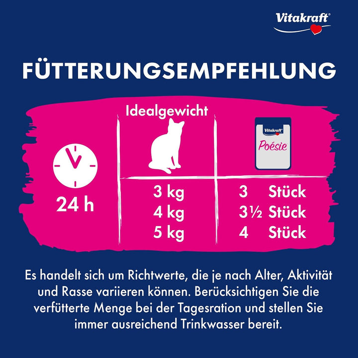 Vitakraft Poésie Délice, Meat and Fish Selection, hrană umedă pentru pisici, hrană umedă pentru pisici Jelly, cu piept de curcan, cu somon, fără zahăr și cereale adăugate (1 pachet cu 6X 85G)