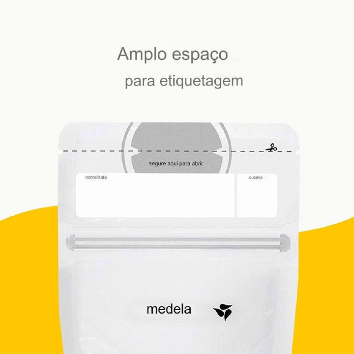 Medela Aufbewahrungsbeutel Für Muttermilch 25 Weiß (Spanische Version)