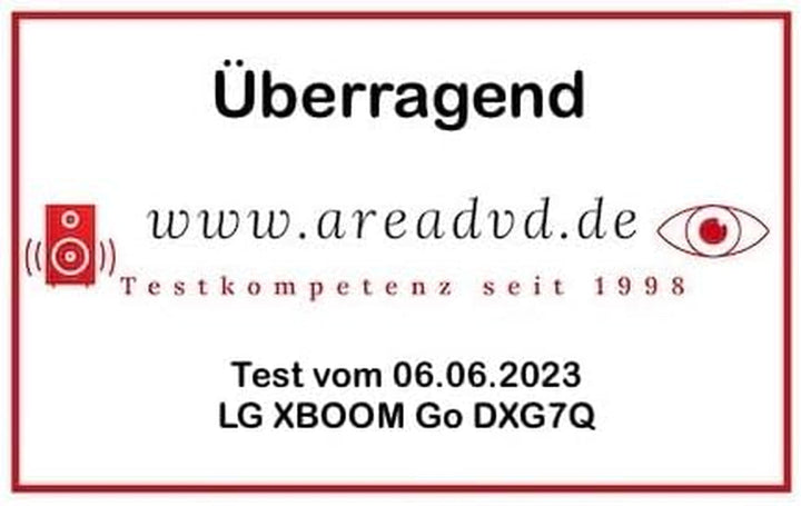 LG XBOOM Go DXG7, Difuzor Bluetooth portabil (40 wați, Google Assistant, Siri, iluminare), gri