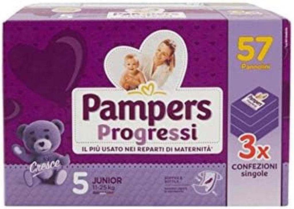 Pampers Progressi Maxi Scutece 11-25 Kg, Mărimea 5 (19Pcs)