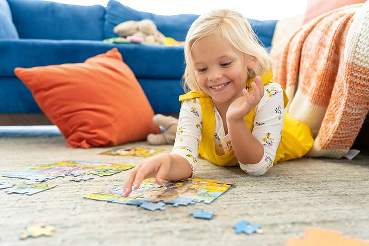 Ravensburger Peppa Wutz puzzle jigsaw pentru copii cu vârsta de 3 ani și peste, 10,2 cm (12, 16, 20, 24 piese)