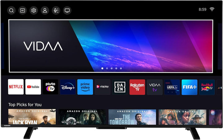 Toshiba 32LV3E63DAZ 32 Zoll Fernseher/Vidaa Smart TV (Full HD, HDR, Triple-Tuner, Bluetooth, Dolby Audio)