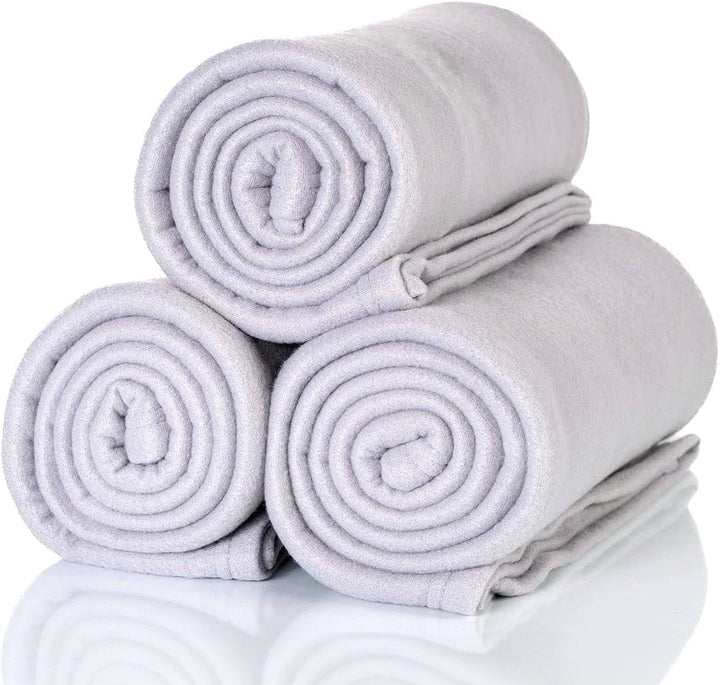 ALCLEAR 3 StÃ¼ck Oeko Tex Fleecedecken, Farbe: Anthrazit, Tolle GrÃ¶ÃŸe 130X160 Cm, Ãœber 200 G/M2, Sofadecke Couchdecke Wohndecke, Picknickdecke SofaÃ¼berwurf Decke