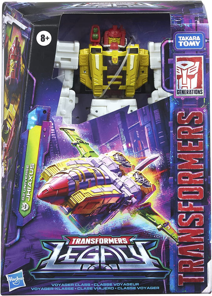 Jucărie Transformers Generations Legacy 17.5 cm Large Voyager G2 Universe Jhiaxus figurină de acțiune, pentru copii cu vârsta de peste 8 ani