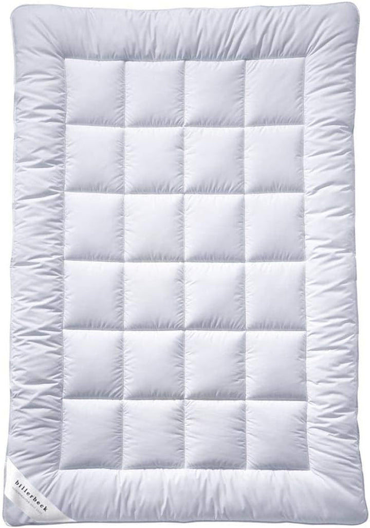 Plapumă Billerbeck S20 Superlight - Plapumă de vară - 135 X 200 Cm - Plapumă de vară ușoară - AIRFILL® - fibră goală, 100 % poliester, alb Plapumi si pilote Naty Shop 155X220 Cm Cald (W)
