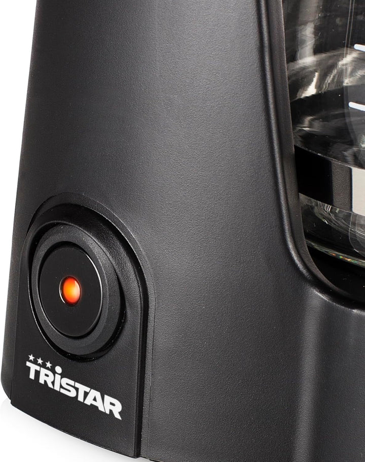 Cafetieră Tristar, capacitate de 6 cești, 600W, funcție de menținere la cald, oprire automată, filtru permanent, sistem anti-picurare, compactă și portabilă, ușor de curățat, CM-1246