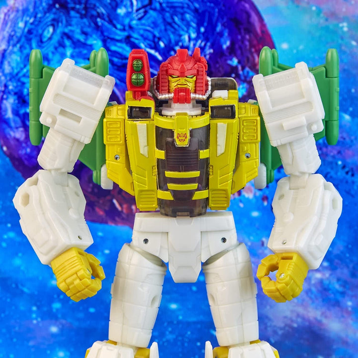 Jucărie Transformers Generations Legacy 17.5 cm Large Voyager G2 Universe Jhiaxus figurină de acțiune, pentru copii cu vârsta de peste 8 ani