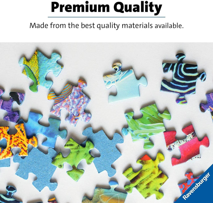 Ravensburger puzzle pentru copii - 12895 Paradisul delfinilor - Puzzle pentru copii de peste 9 ani, cu 300 de piese în format XXL