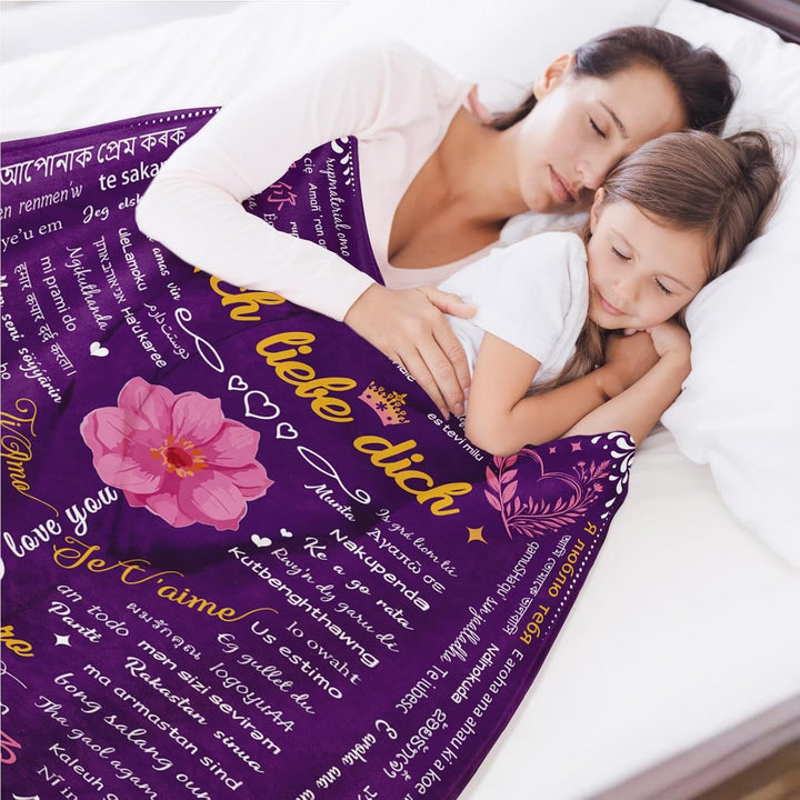 Geschenke FÃ¼r Mama, Jahrestagsgeschenk FÃ¼r Paare, Frauen Besond, Ehefrauen Schwestern Und MÃ¼tter, Geborgenheit Ideal FÃ¼r Muttertag, Valentinstag Und Weihnachten 50"X60"