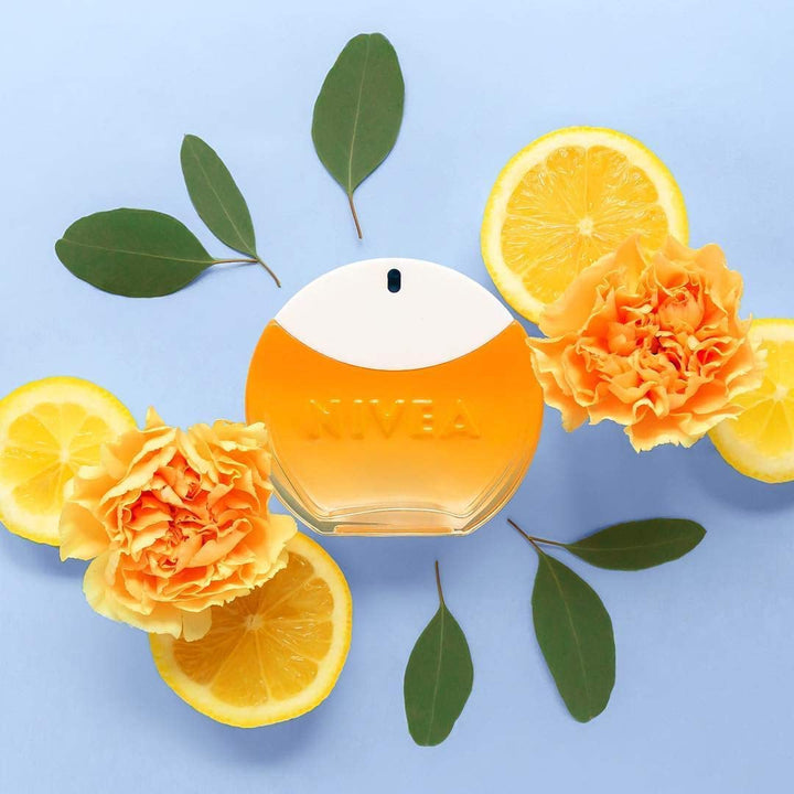 NIVEA SUN Eau De Toilette, parfum unisex cu mirosul original de protecție solară, estival, răcoritor și în sticla emblematică de parfum (30 ml)