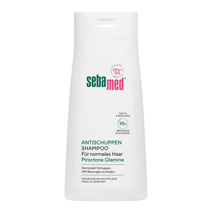 Sebamed Antischuppen Shampoo 400 Ml, 95% Weniger Schuppen Nach Nur 14 Tagen, Auch Für Fettiges Haar Und Trockene Kopfhaut, Für Die Tägliche Reinigung, Für Damen Und Herren, Milde Pflegeformel