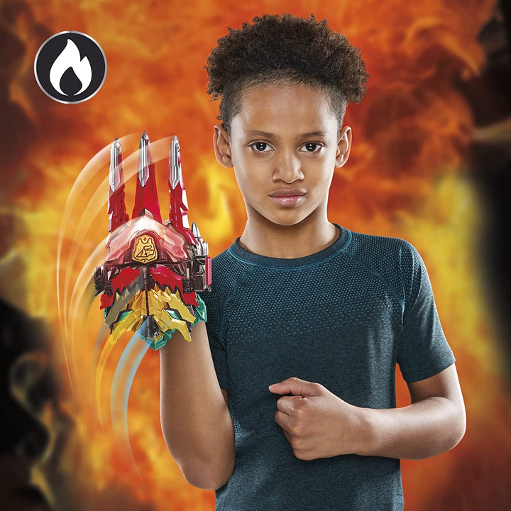 Power Rangers Dino Knight Morpher, jucărie cu lumini, sunete și taste, inspirată de serial, 15 centimetri