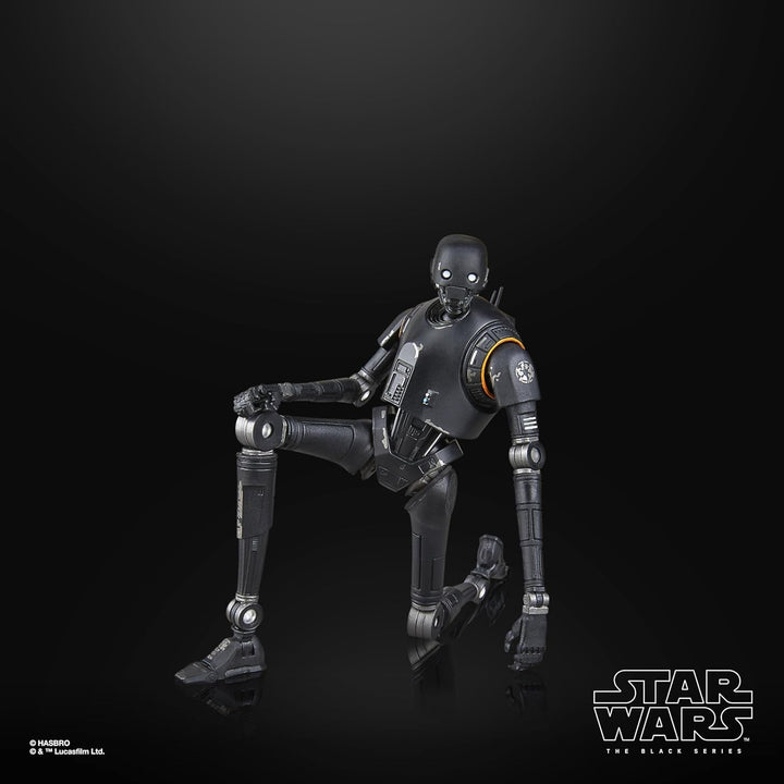 Star Wars seria neagră K-2SO (Kay-Tuesso) Andor figurină de acțiune de colecționat, 15 cm