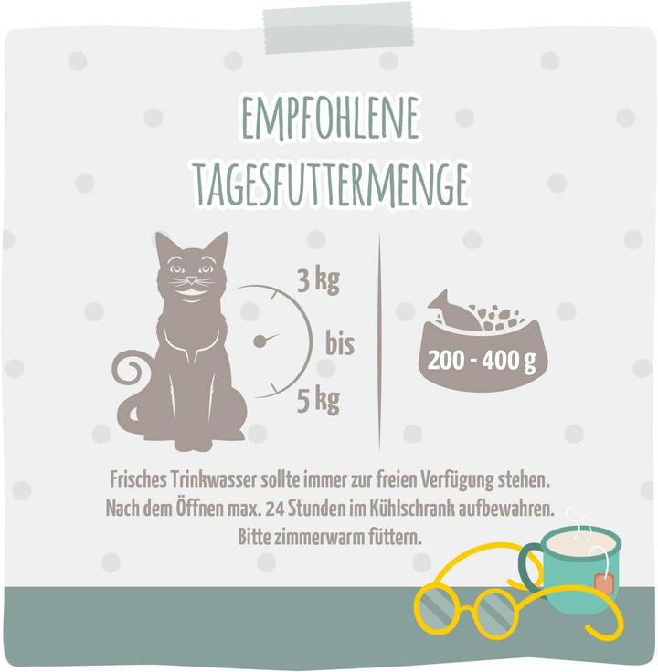 Mjamjam - Hrană umedă premium pentru pisici - Senior - Juicy Chicken, 6Pack (6X800G), fără cereale