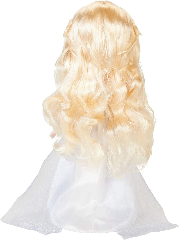Disney Frozen 2 ELSA The Snow Queen Doll - 35 cm înălțime, păpușă mobilă în rochie de modă iconică și cu păr lung care curge pentru distracție suplimentară în timpul jocului, pentru fete cu vârsta de 3 ani și peste, 214894
