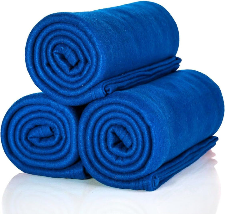 ALCLEAR 3 StÃ¼ck Oeko Tex Fleecedecken, Farbe: Anthrazit, Tolle GrÃ¶ÃŸe 130X160 Cm, Ãœber 200 G/M2, Sofadecke Couchdecke Wohndecke, Picknickdecke SofaÃ¼berwurf Decke
