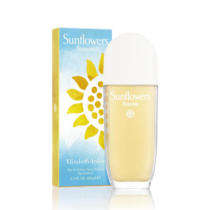 Elizabeth Arden – Sunflowers Sunrise, Apă de toaletă spray, parfum floral și fructat, parfum de lux pentru femei – 100 ml