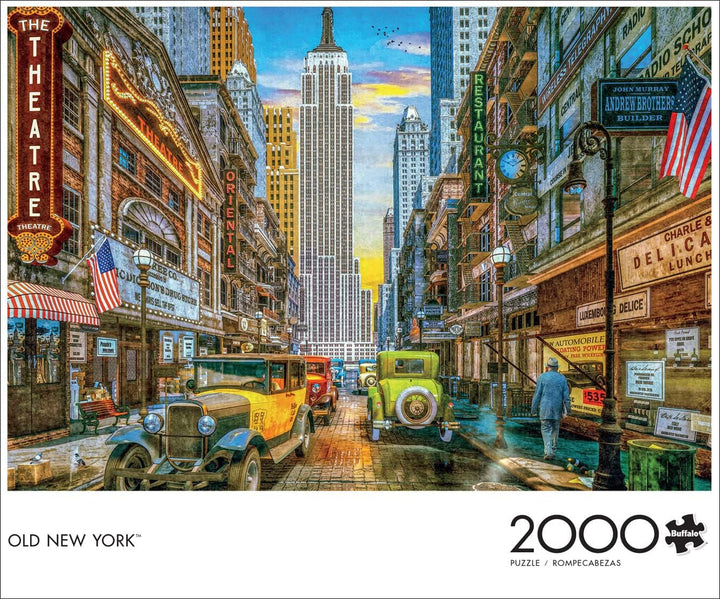 Buffalo Games - Vechiul New York - puzzle jigsaw 2000 piese