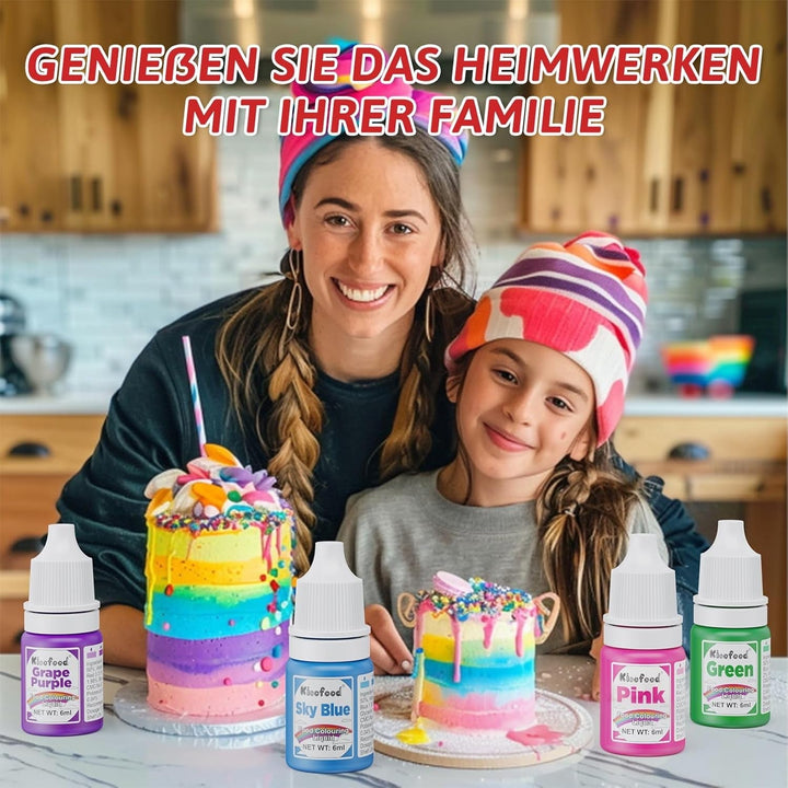 Coloranti alimentari lichizi, 6 ml Coloranti Alimentari Naty Shop