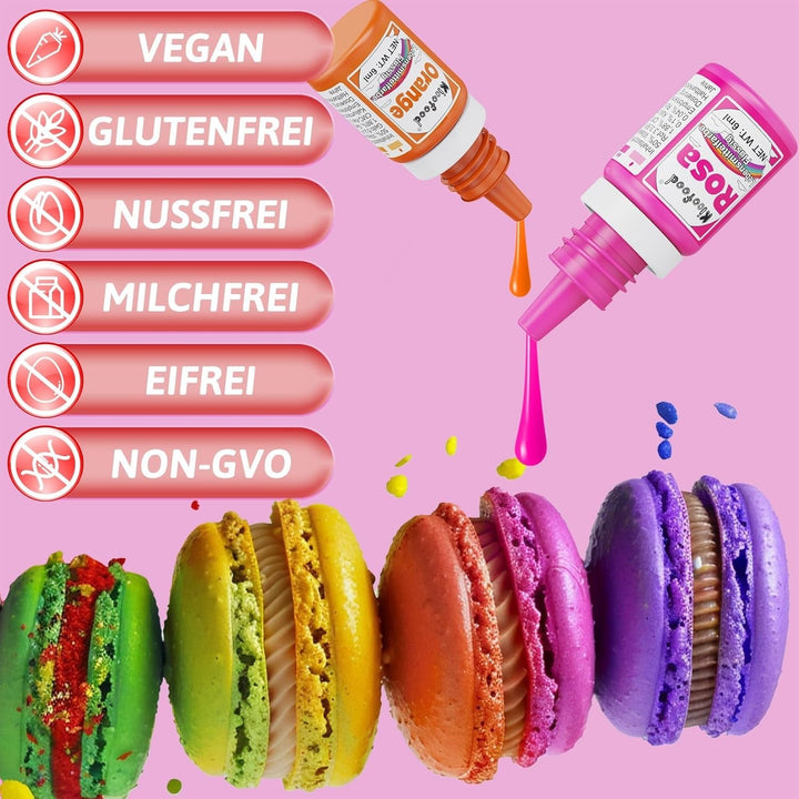 Coloranti alimentari lichizi, 6 ml Coloranti Alimentari Naty Shop