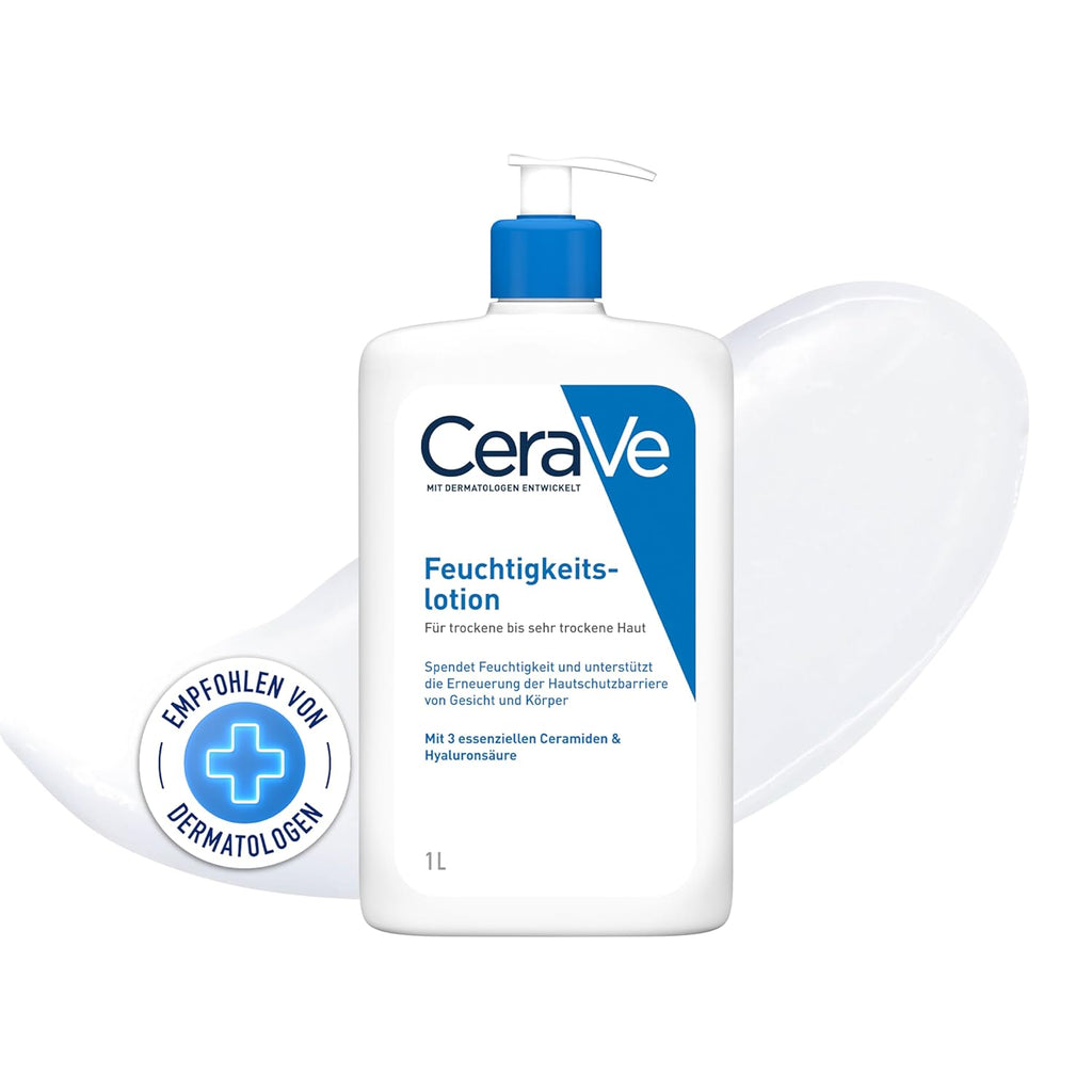 Cerave Loțiune hidratantă pentru corp și față, 1 litru